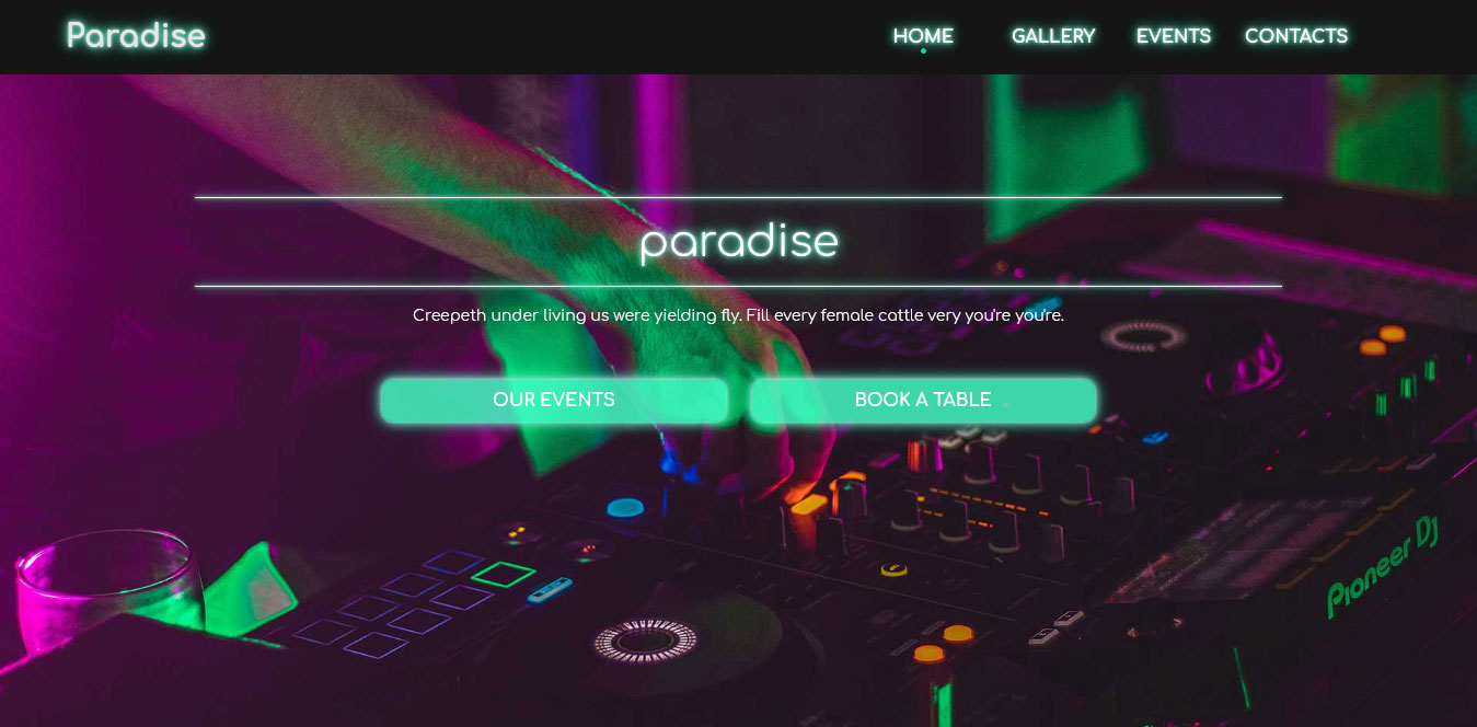 paradise demo preview